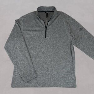 Adidas Lightweight Quarter Zip Pullover Athletic Sweatshirt Training Top Men’s M